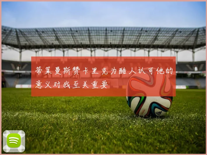 蒂莱曼斯赞卡里克为酷人认可他的意义对我至关重要